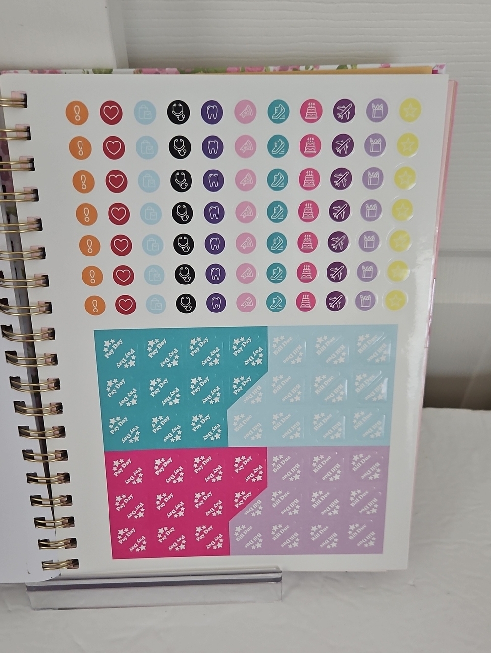 Betsey Johnson NWT 18 Month Planner - Picture 8 of 8